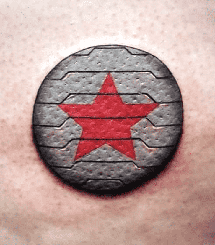 Winter Soldier Tattoo Shot