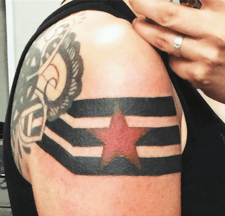 Winter Soldier Tattoo Portrait