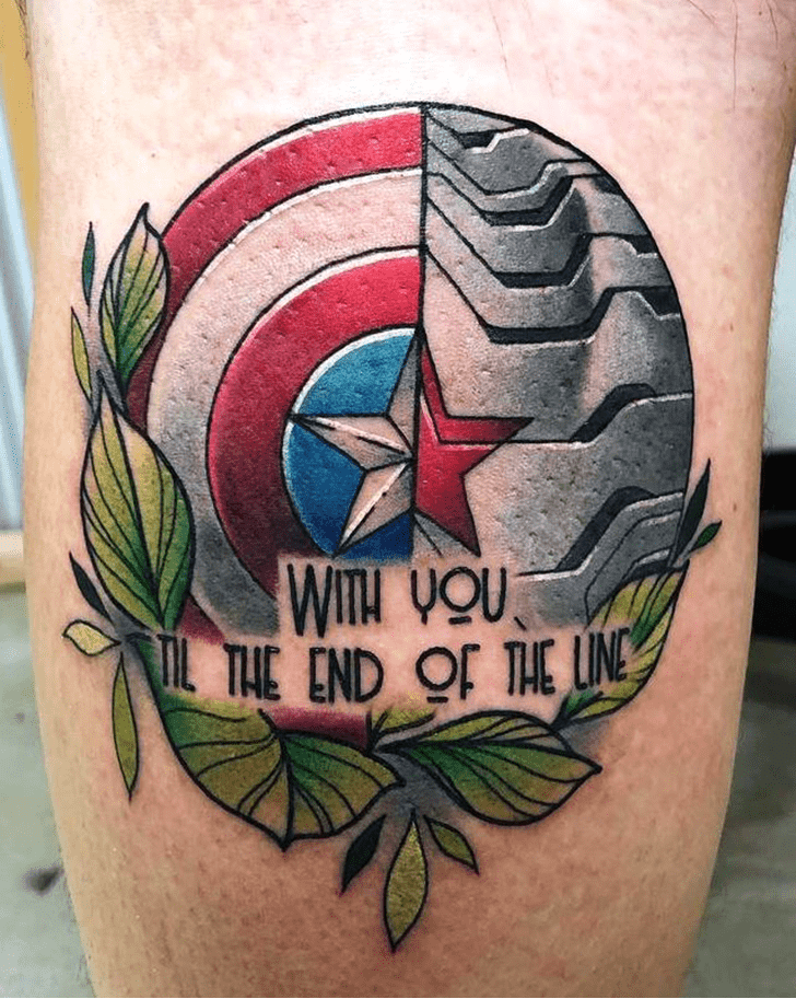 Winter Soldier Tattoo Portrait