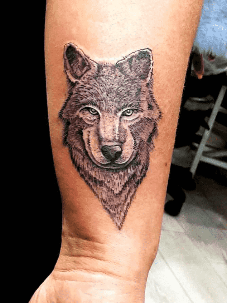 Wolf Tattoo Photo