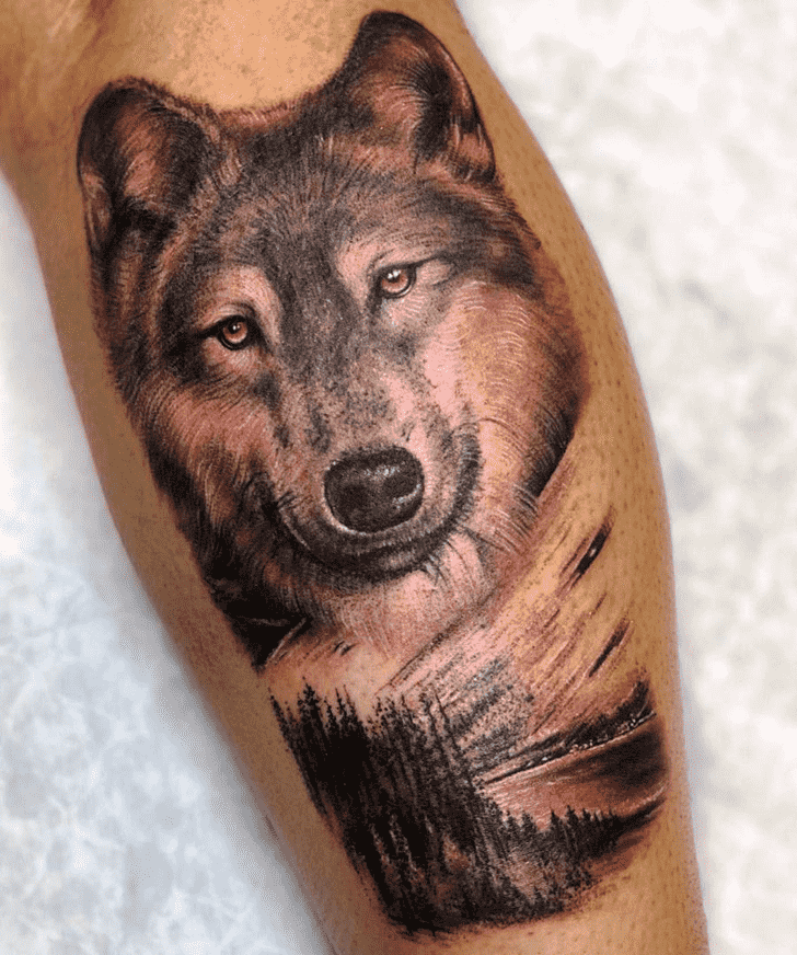 Wolf Tattoo Photos