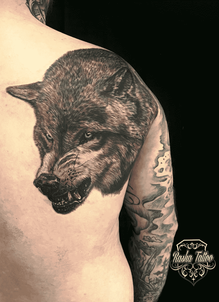 Wolf Tattoo Ink