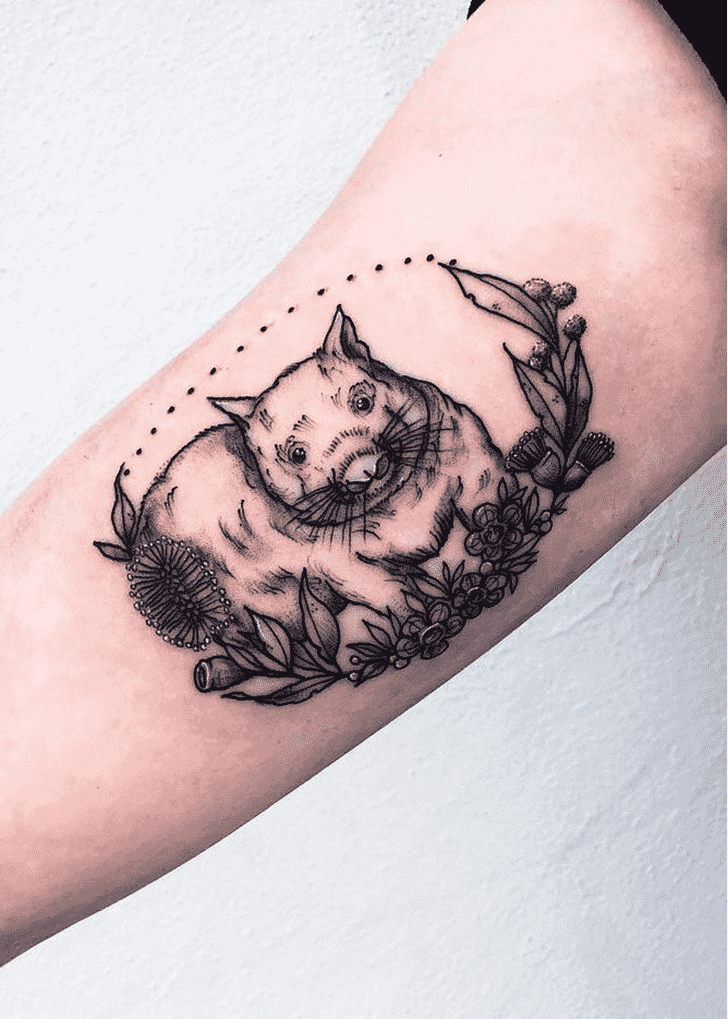 Wombat Tattoo Photo