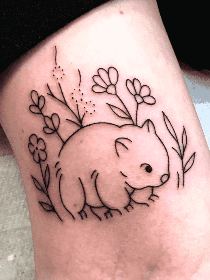 Wombat Tattoo Photograph