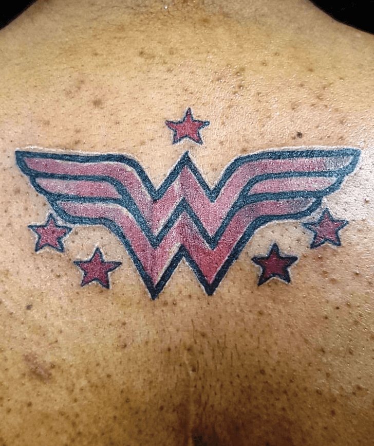 Wonder Woman Tattoo Portrait