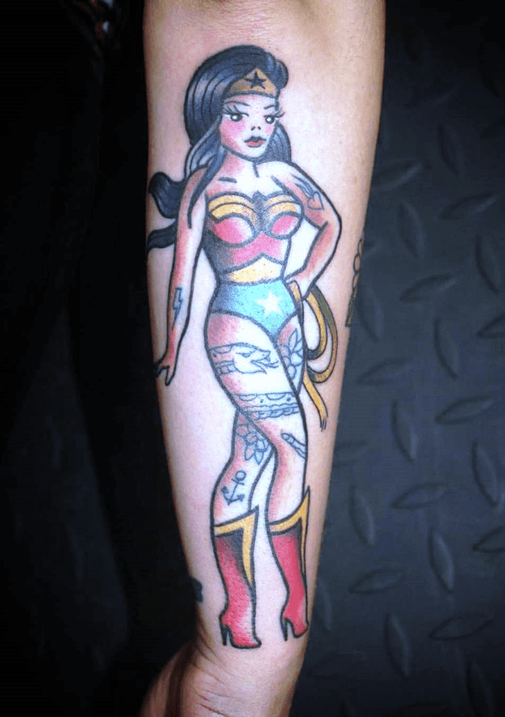 Wonder Woman Tattoo Ink