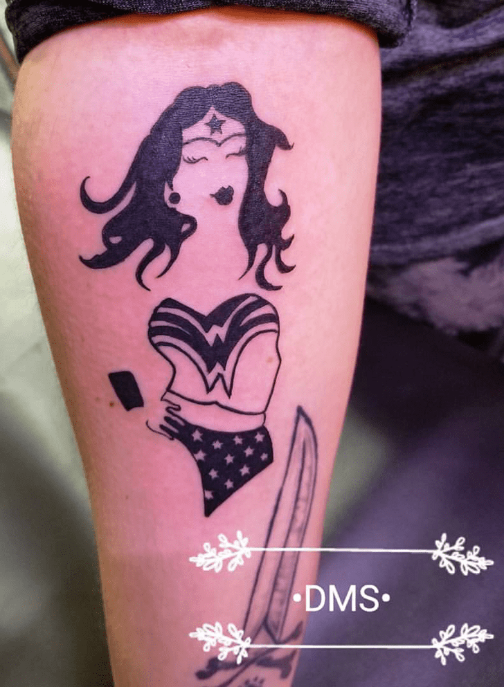 Wonder Woman Tattoo Snapshot