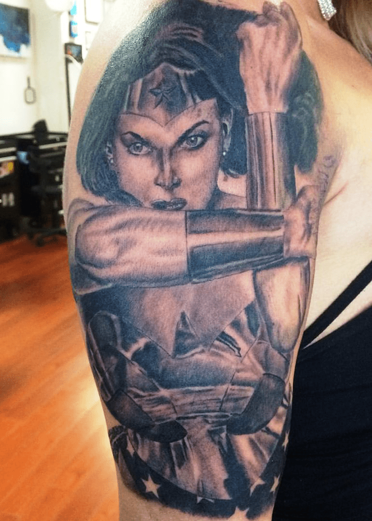 Wonder Woman Tattoo Photos