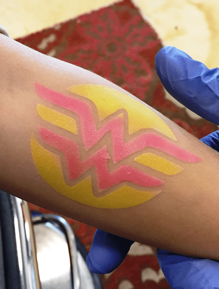 Wonder Woman Tattoo Ink