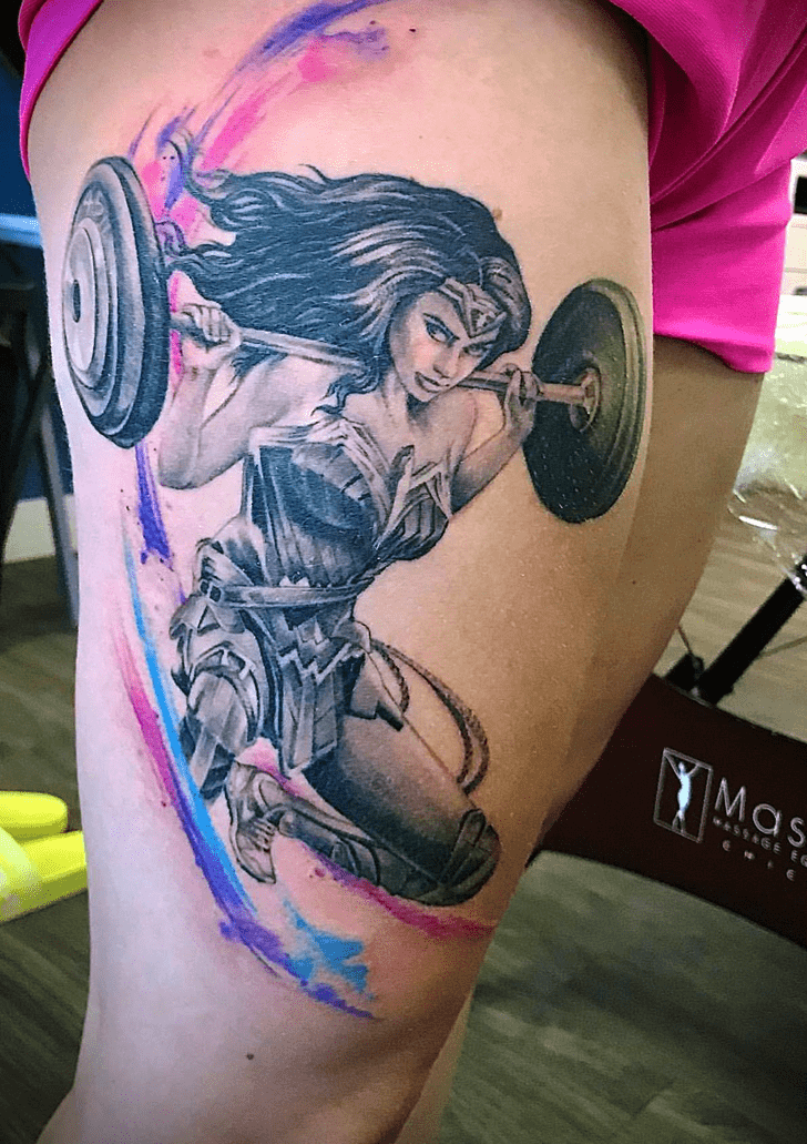 Wonder Woman Tattoo Photograph