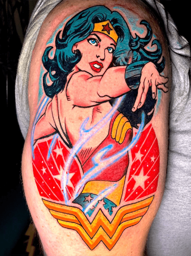 Wonder Woman Tattoo Photo