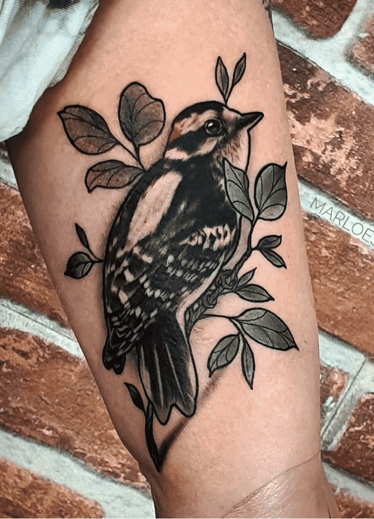 Woodpecker Tattoo Ink