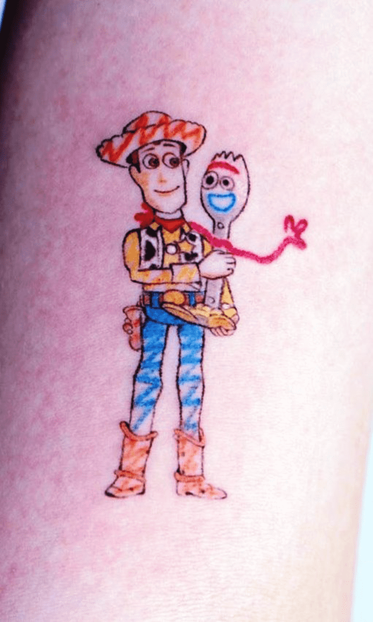 Woody Tattoo Shot
