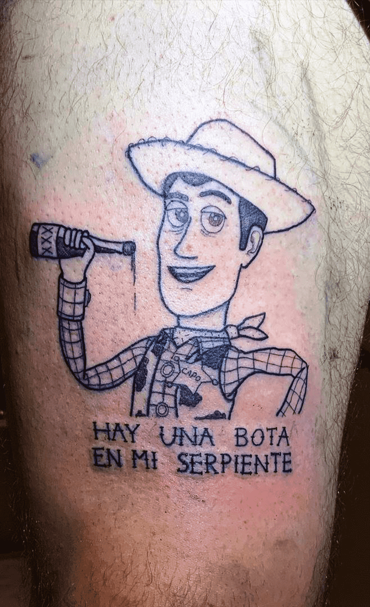 Woody Tattoo Figure