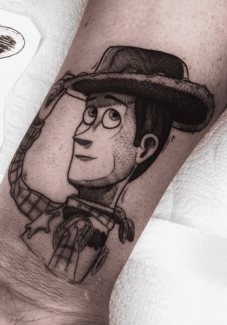 Woody Tattoo Shot