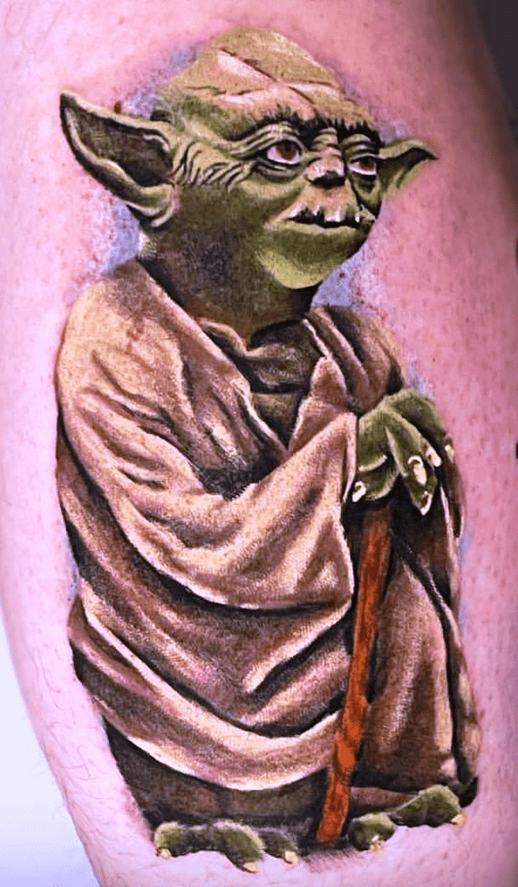 Yoda Tattoo Shot