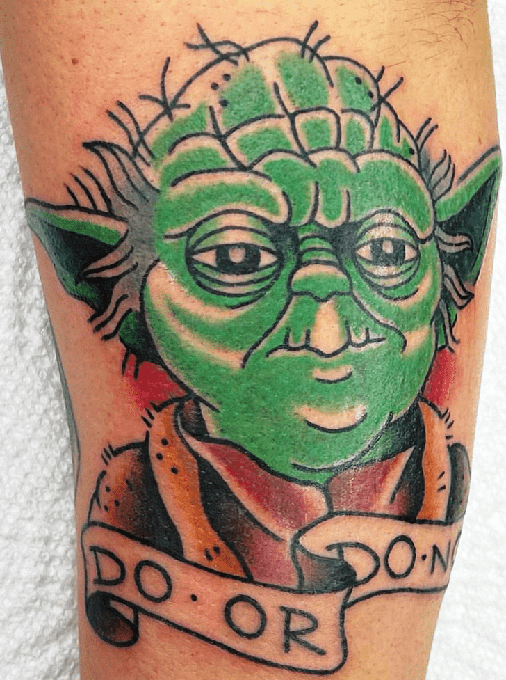 Yoda Tattoo Photo