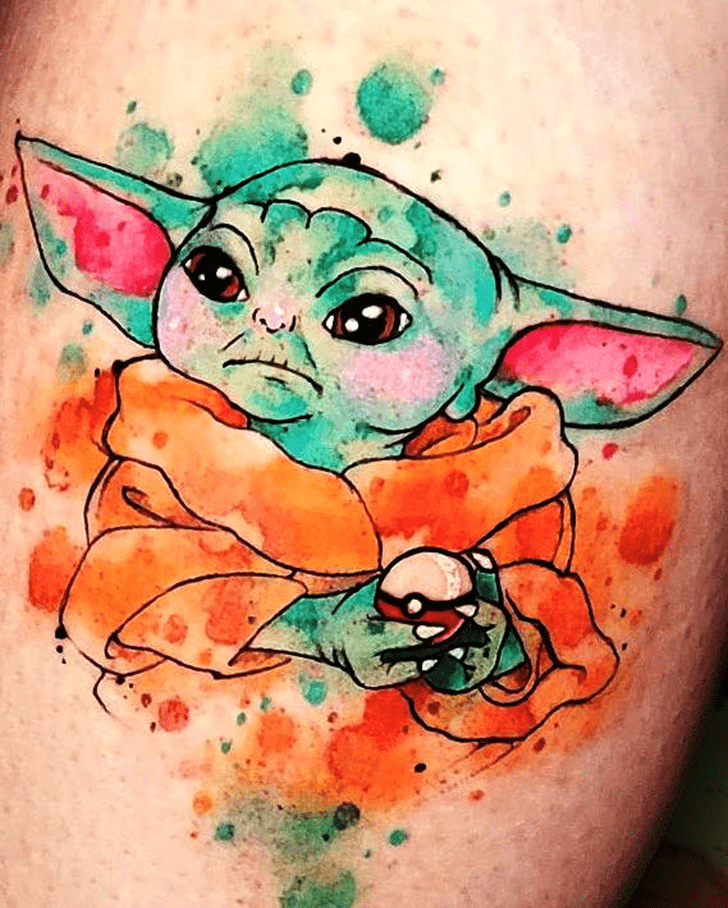 Yoda Tattoo Ink