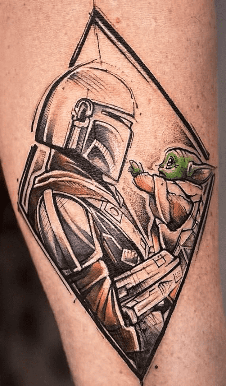 Yoda Tattoo Photos