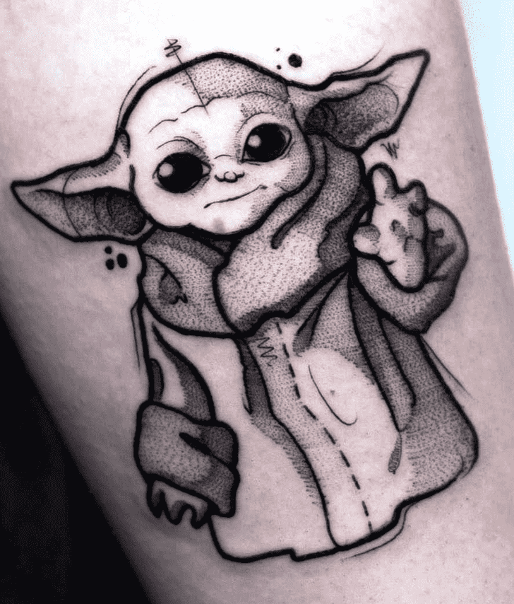 Yoda Tattoo Design Image