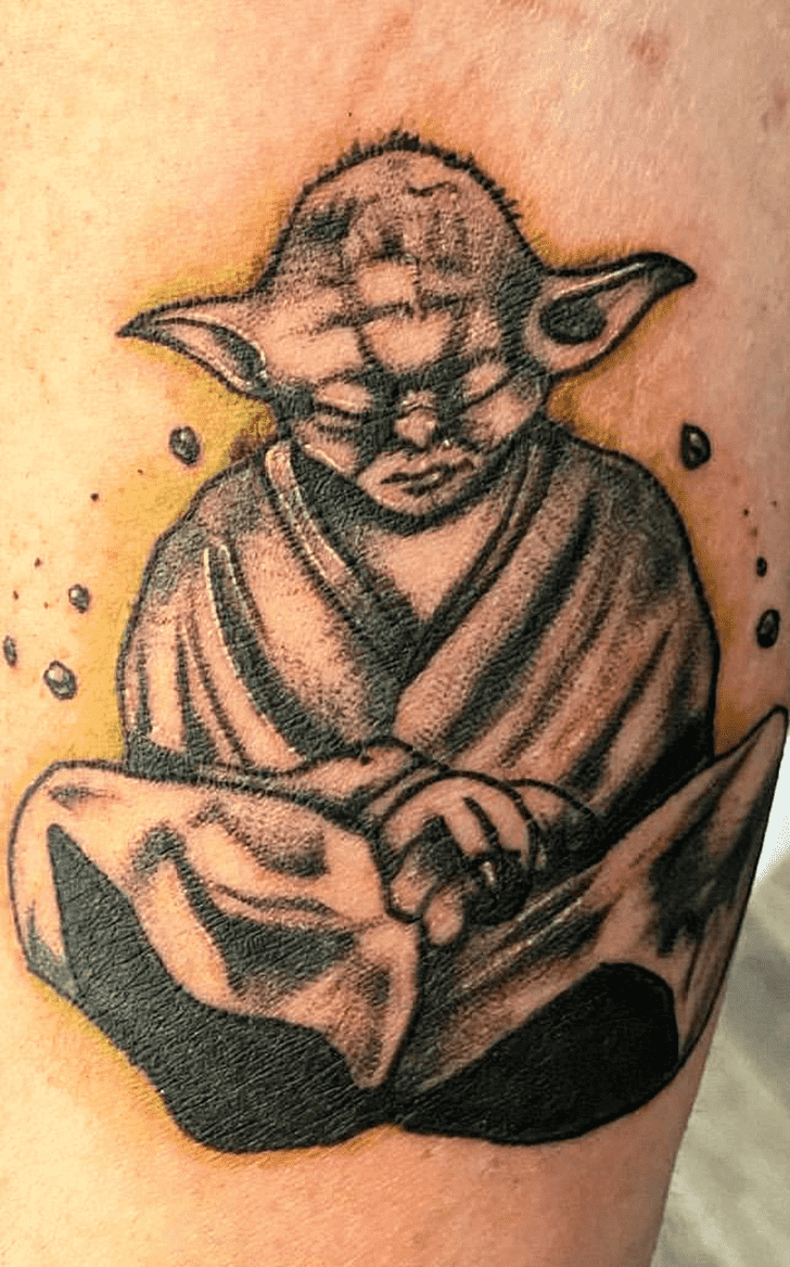 Yoda Tattoo Photo