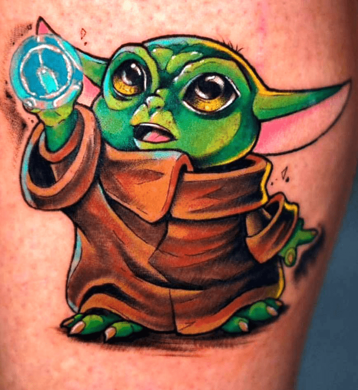 Yoda Tattoo Photos