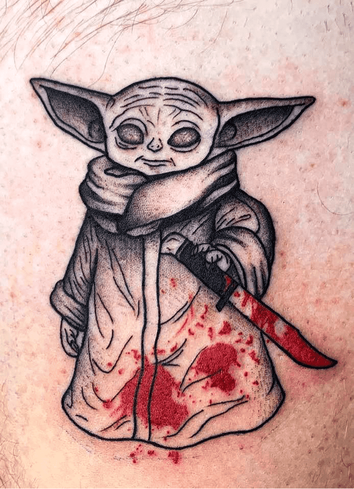 Yoda Tattoo Figure