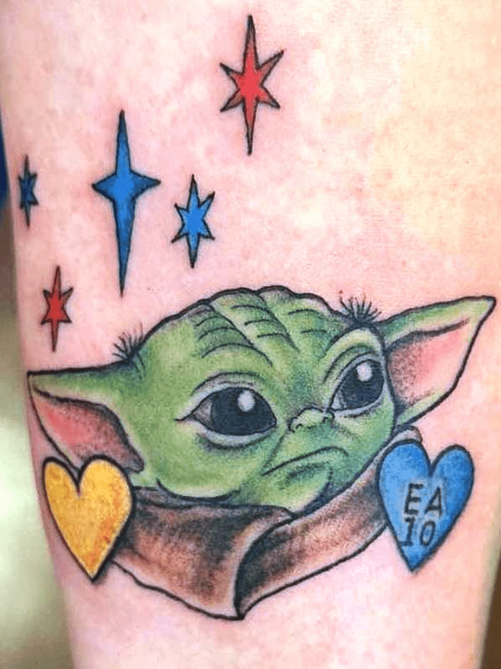 Yoda Tattoo Portrait