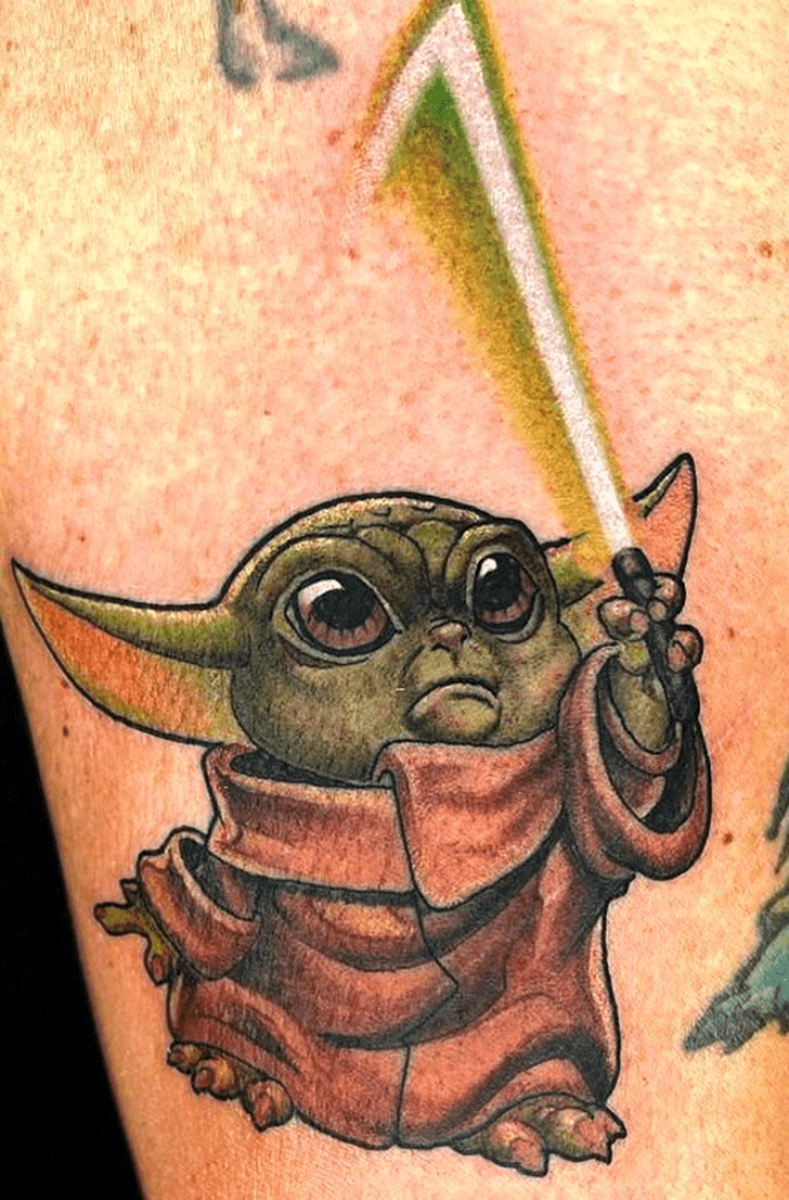 Yoda Tattoo Ink