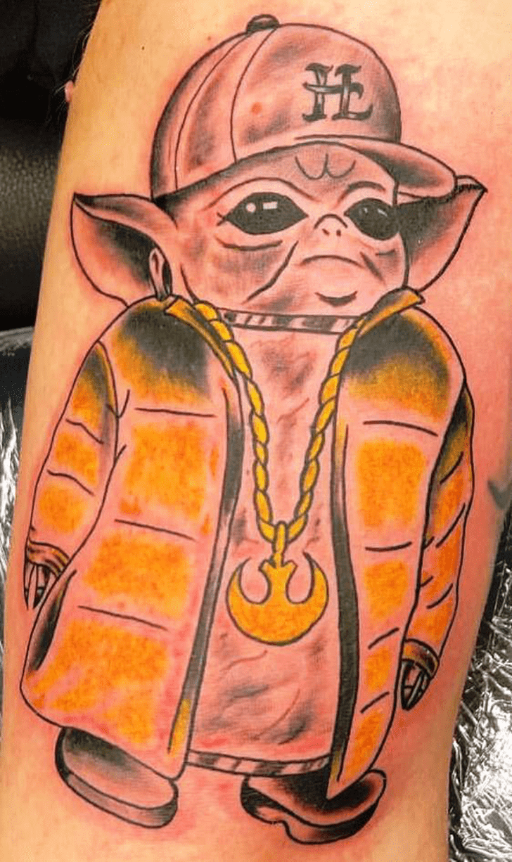 Yoda Tattoo Photograph
