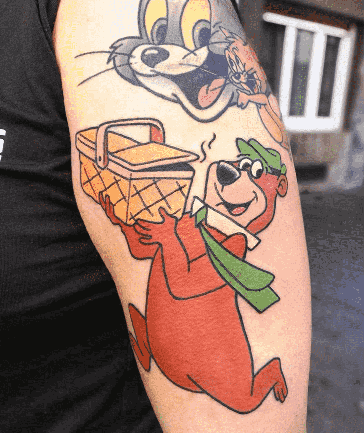 Yogi Bear Tattoo Design Image