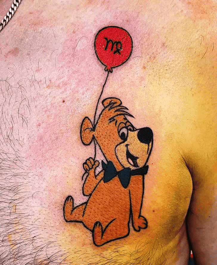 Yogi Bear Tattoo Portrait