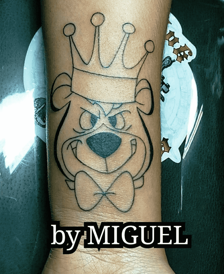 Yogi Bear Tattoo Design Image